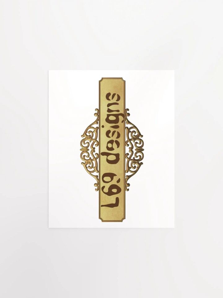 SIXTY NINE DESIGNS gold banner product image (1)