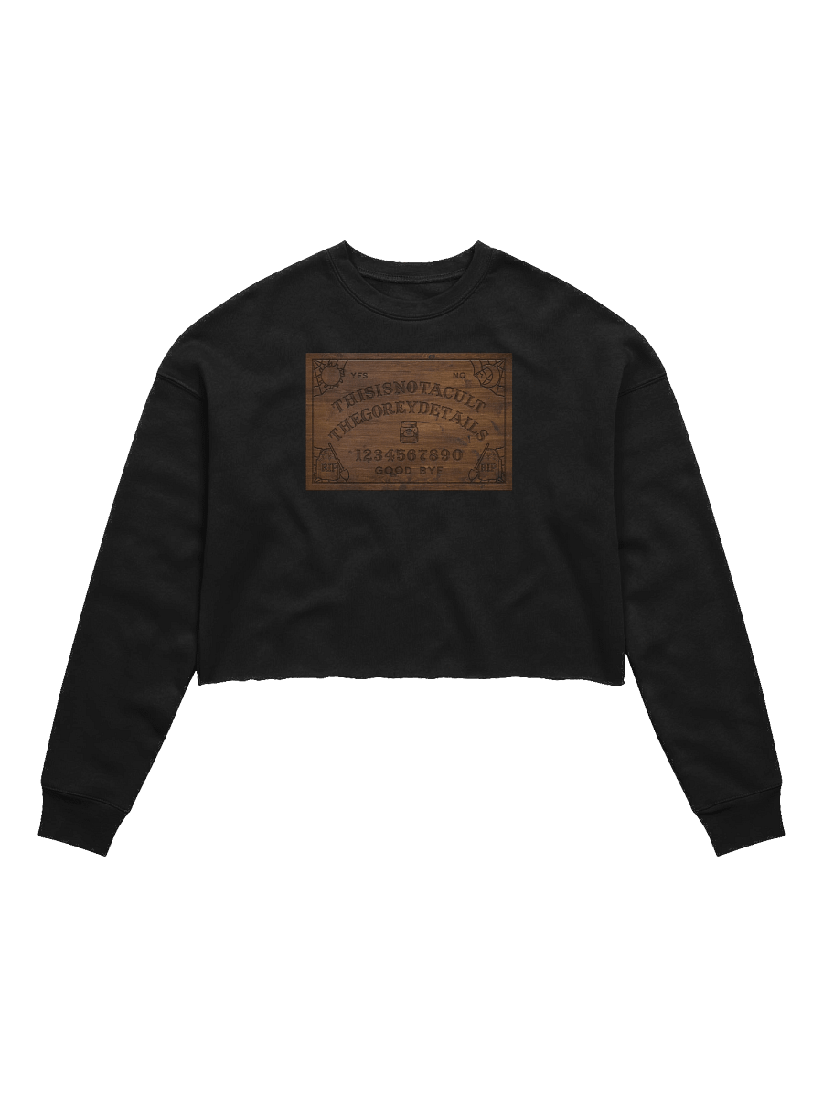 I'm Board - Bella+Canvas Women's Fleece Crop Sweatshirt product image (2)