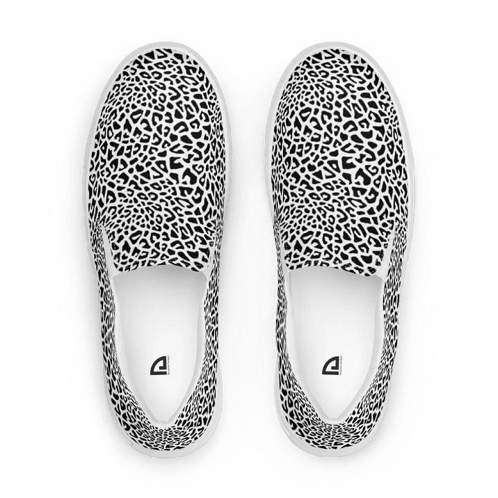 Silver Leopard Women Canvas Shoes product image (1)