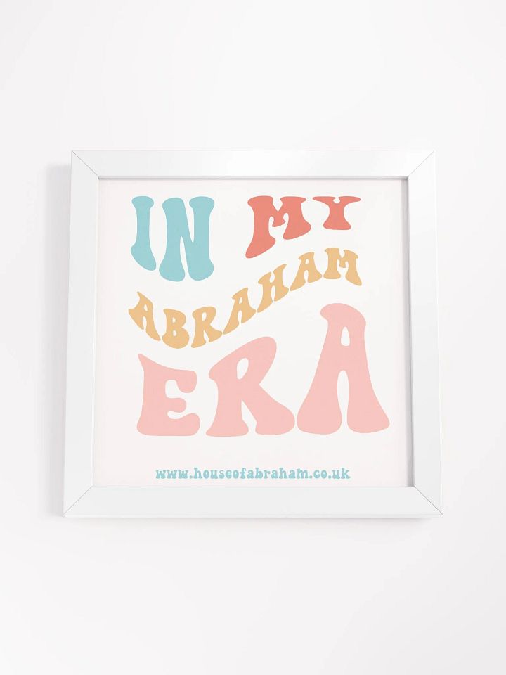 In My Abraham Era - Framed Wall Art product image (26)