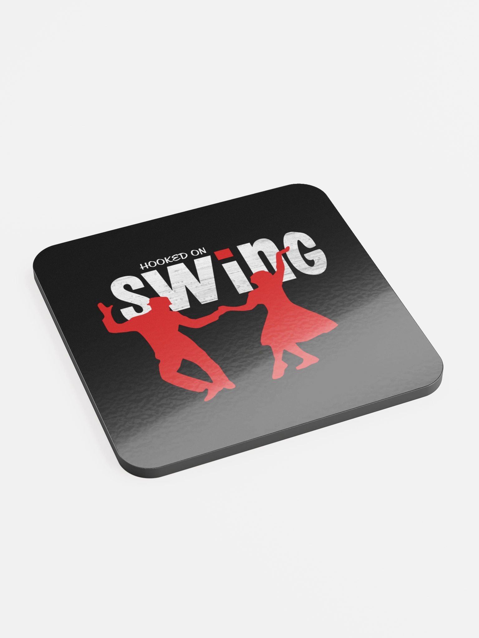 Hooked on Swing • Beverage Coaster product image (2)