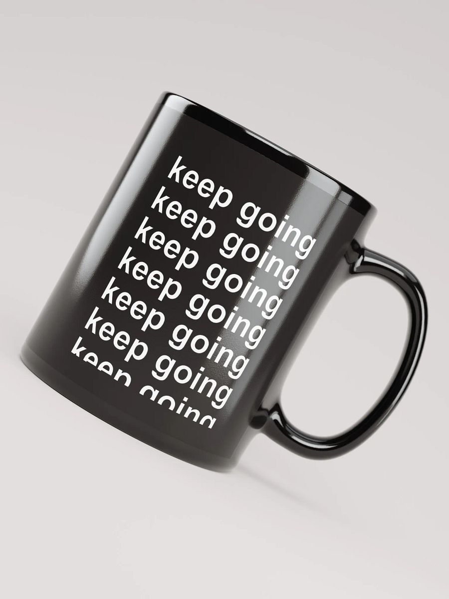 keep going mug (dark mode) product image (7)
