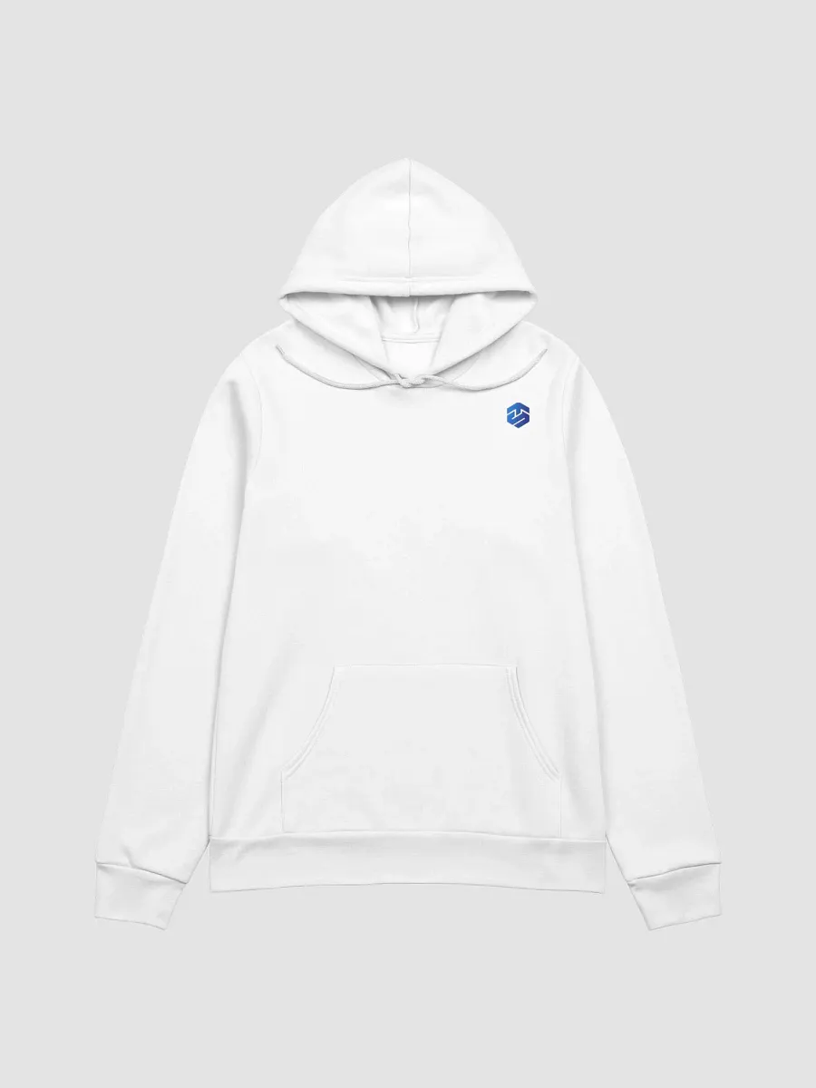White Bella+Canvas Supersoft Hoodie product image (1)