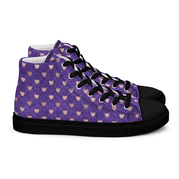 Men's Glowing Hearts Galore High Tops product image (2)
