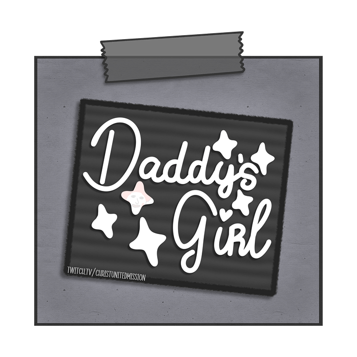 Daddy's Girl Sticker product image (1)