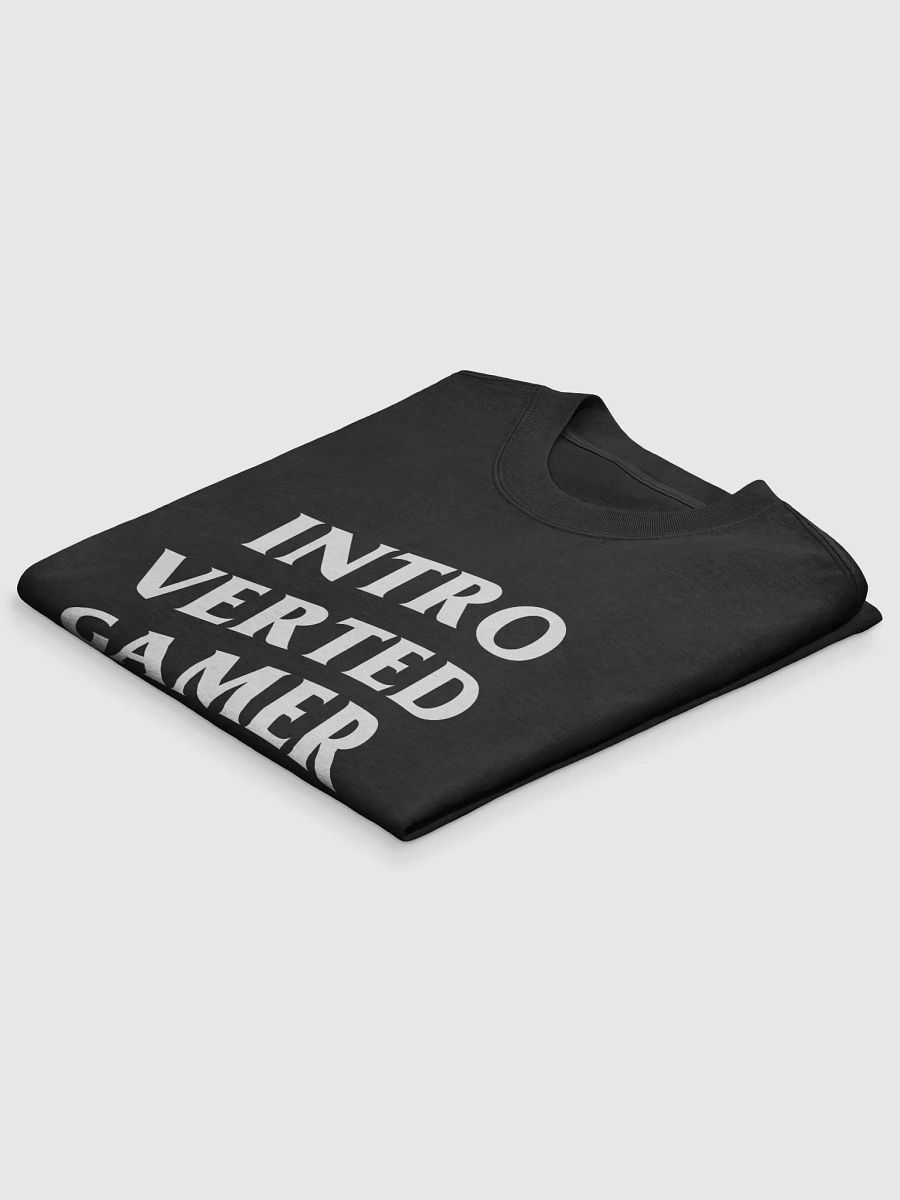 Introverted Gamer Club "white out" Oversized Tee product image (11)