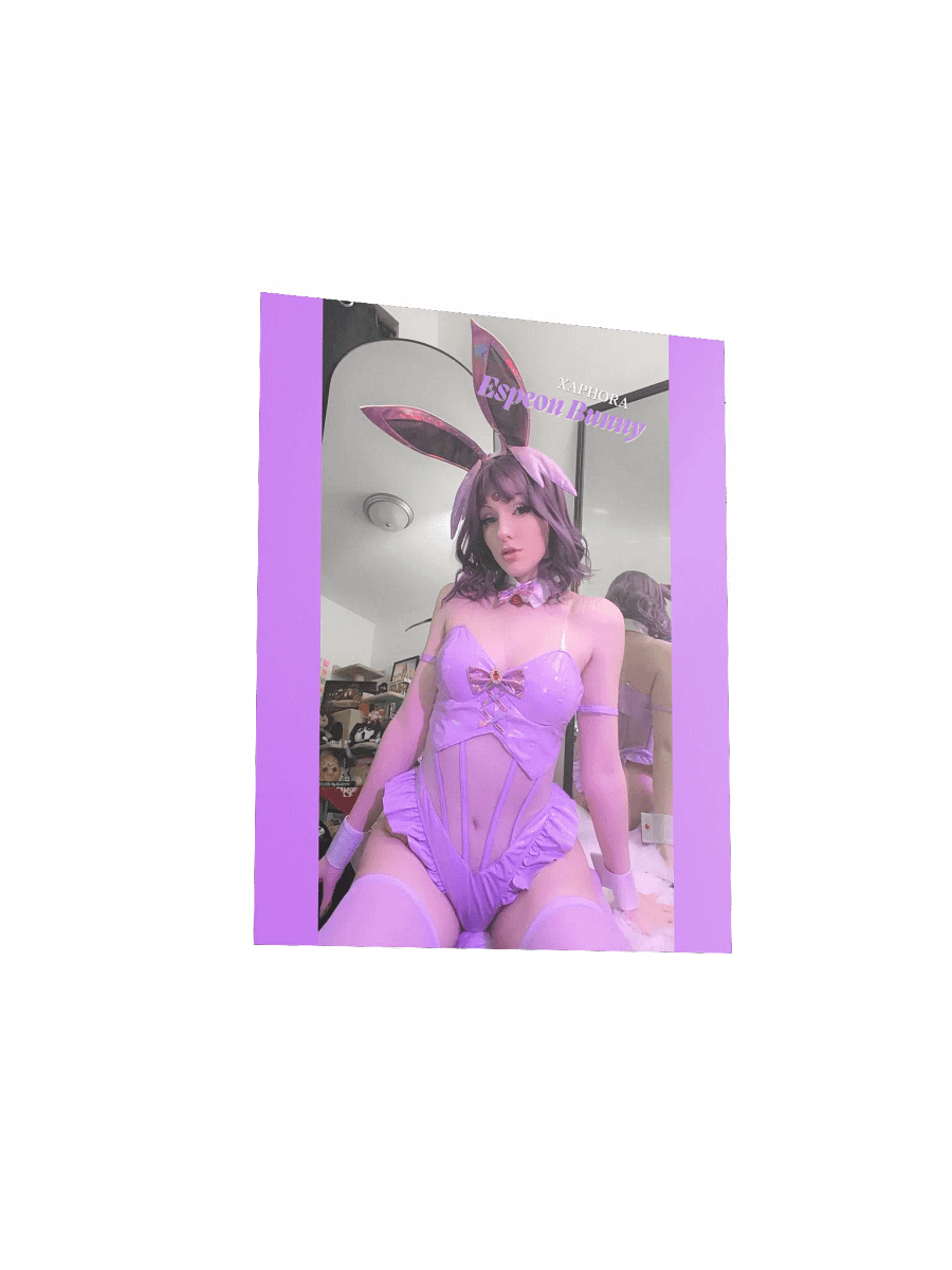 Espeon Bunny Girl Cosplay Print V4 product image (3)