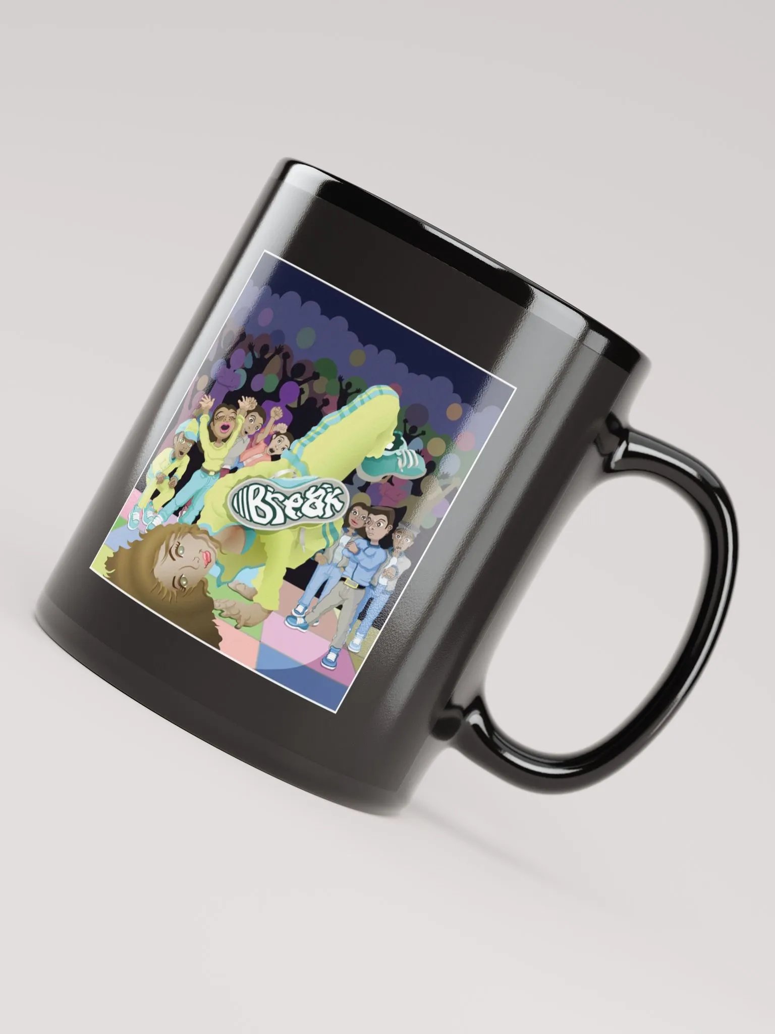 B-Girl's Spotlight at Night Mug - Black product image (8)