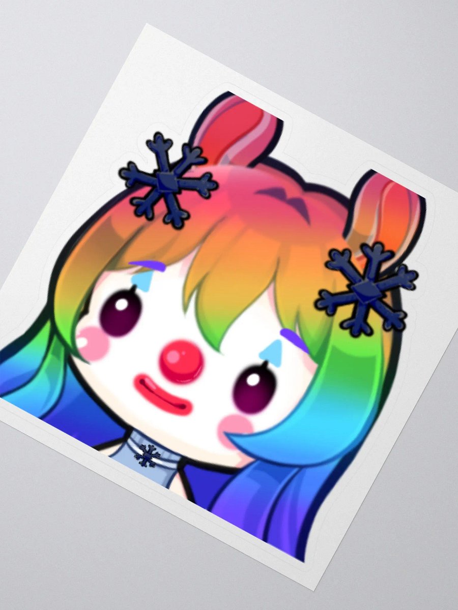 Colourful Clown Sticker product image (2)