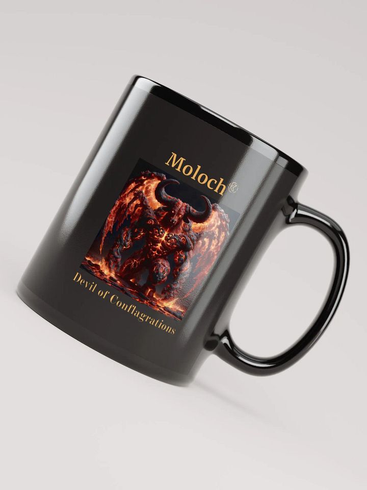 Supernal Moloch | Black Glossy Mug product image (1)