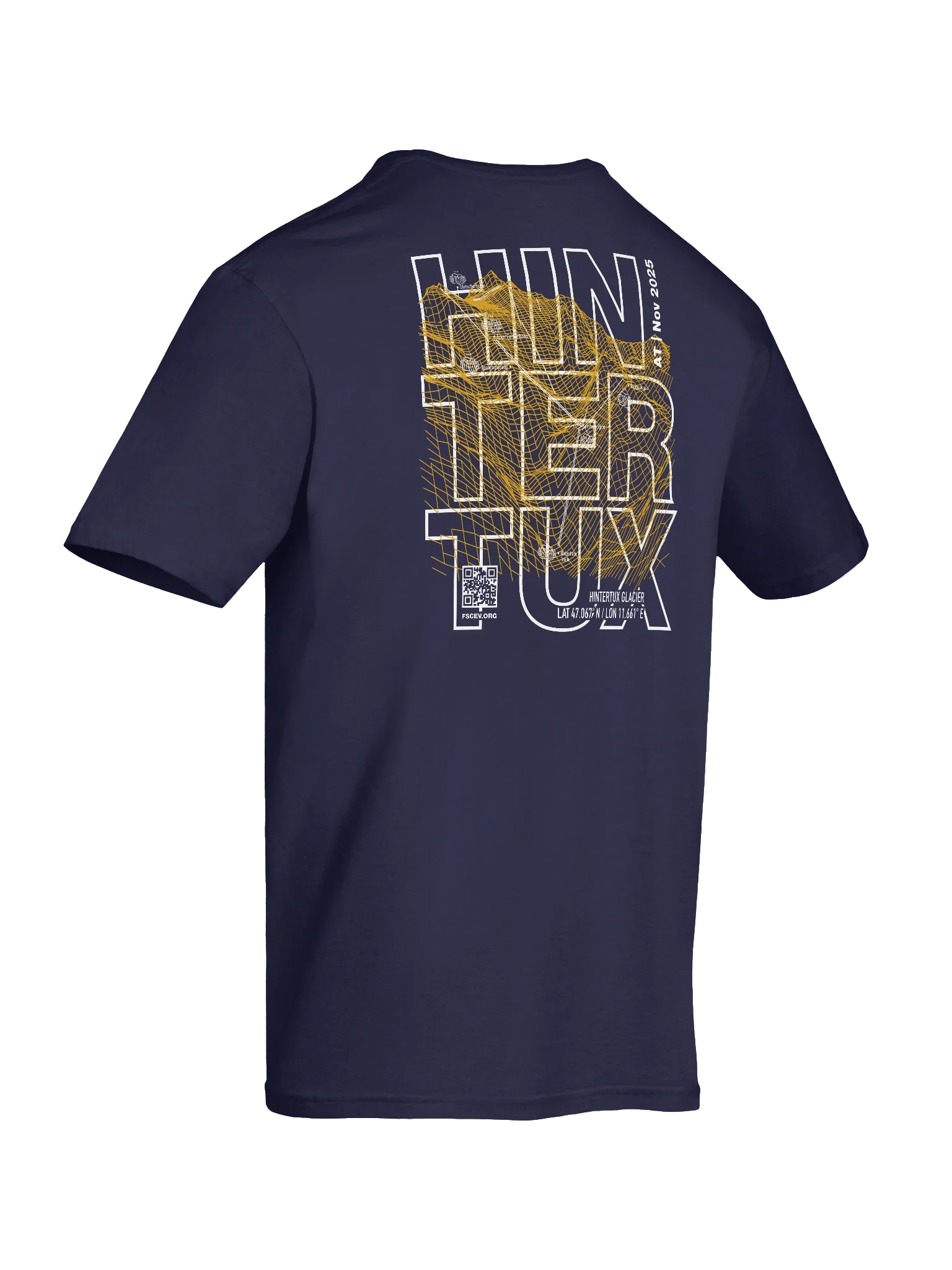 Logo Blowing Flake Hintertux Resort (front and back print) product image (10)