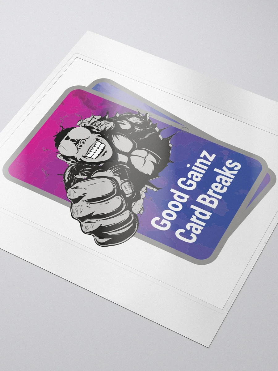 Good Gainz Card Breaks Logo Sticker product image (3)
