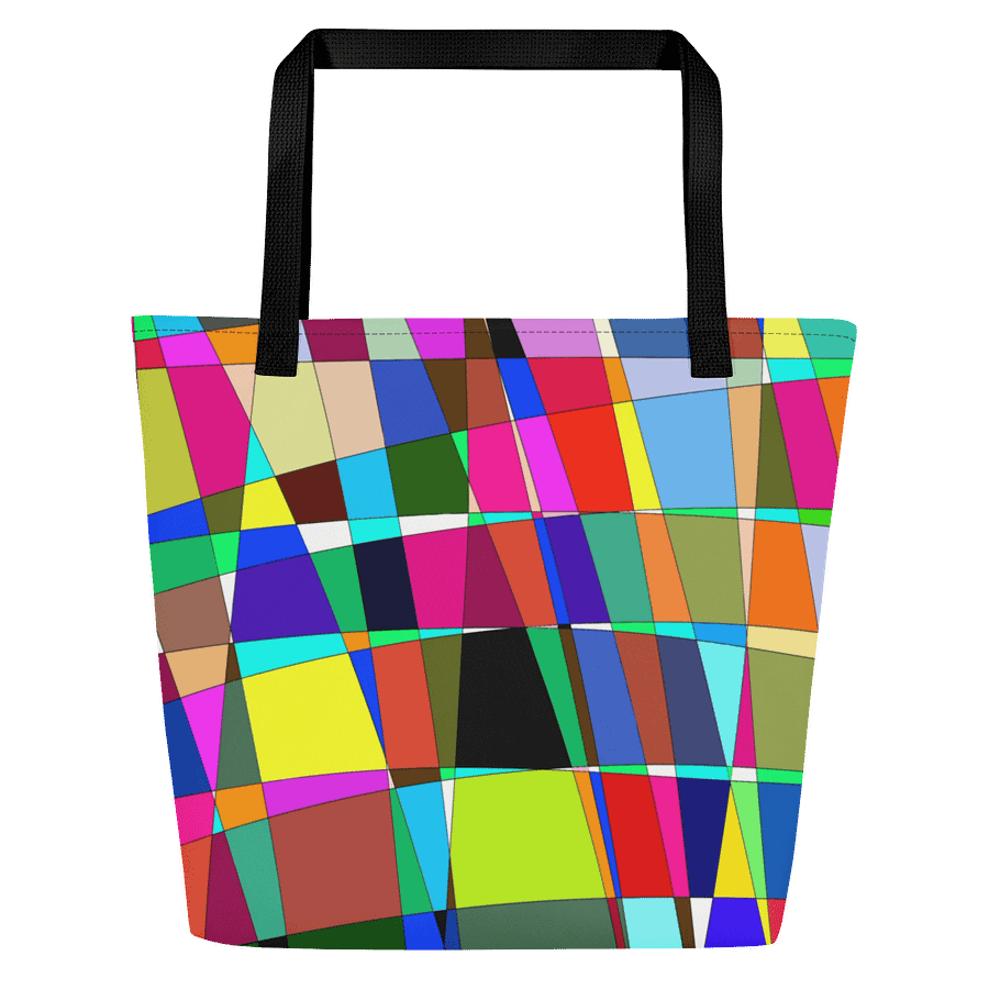 Vibrant Geometry All-Over Tote product image (3)