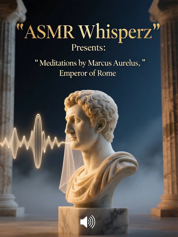 ASMR Whisperz Presents: Meditations by Marcus Aurelius, Emperor of Rome product image (1)
