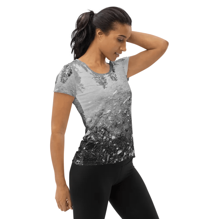 Take a mental break and recharge your batteries. Women's athletic T-shirt. product image (5)