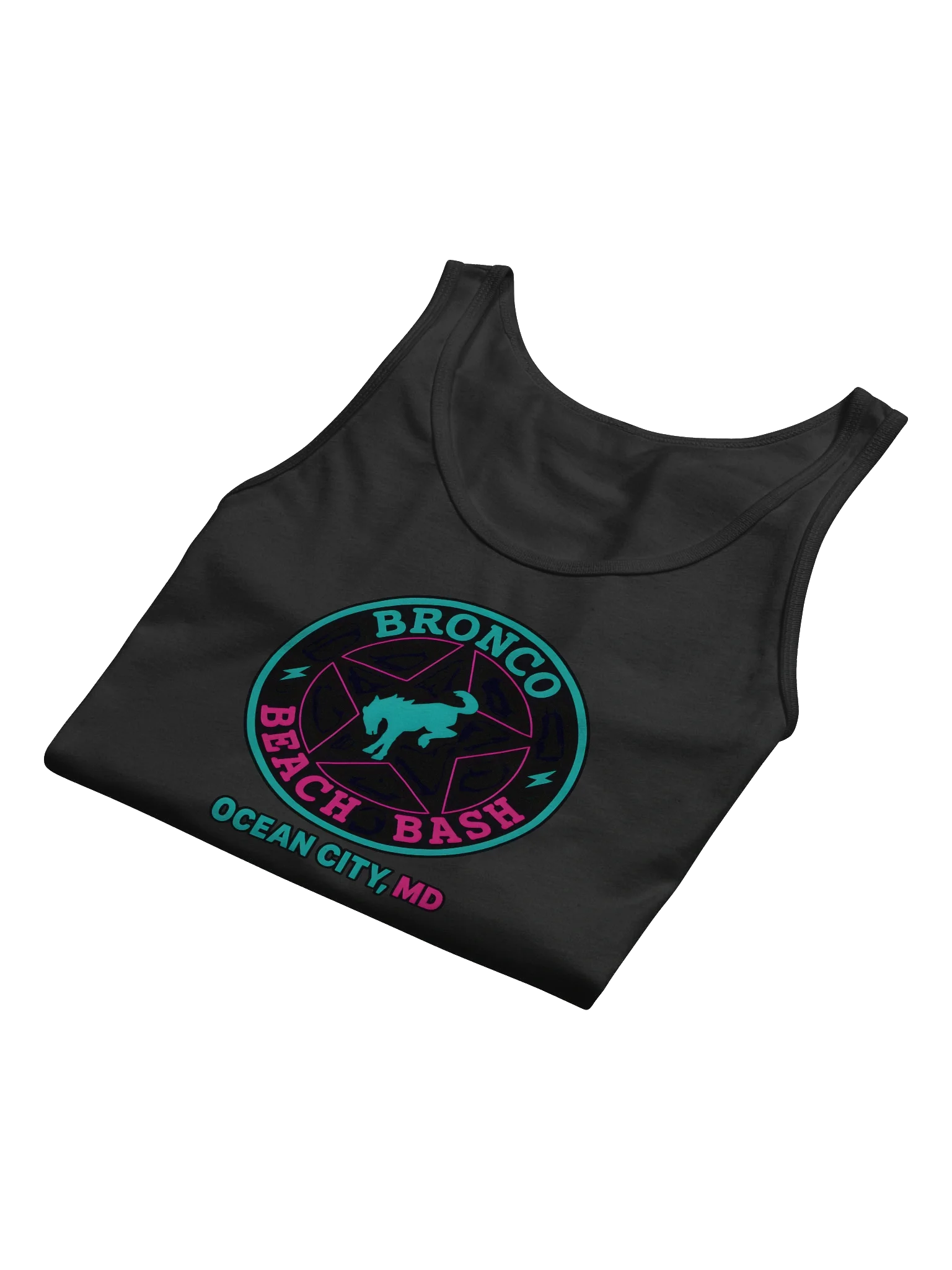 2025 Bronco Beach Bash Ocean City / Destination Bigfoot Bronco Collab | Full Send Bella+Canvas Jersey Tank (Multiple Colors Available) product image (9)