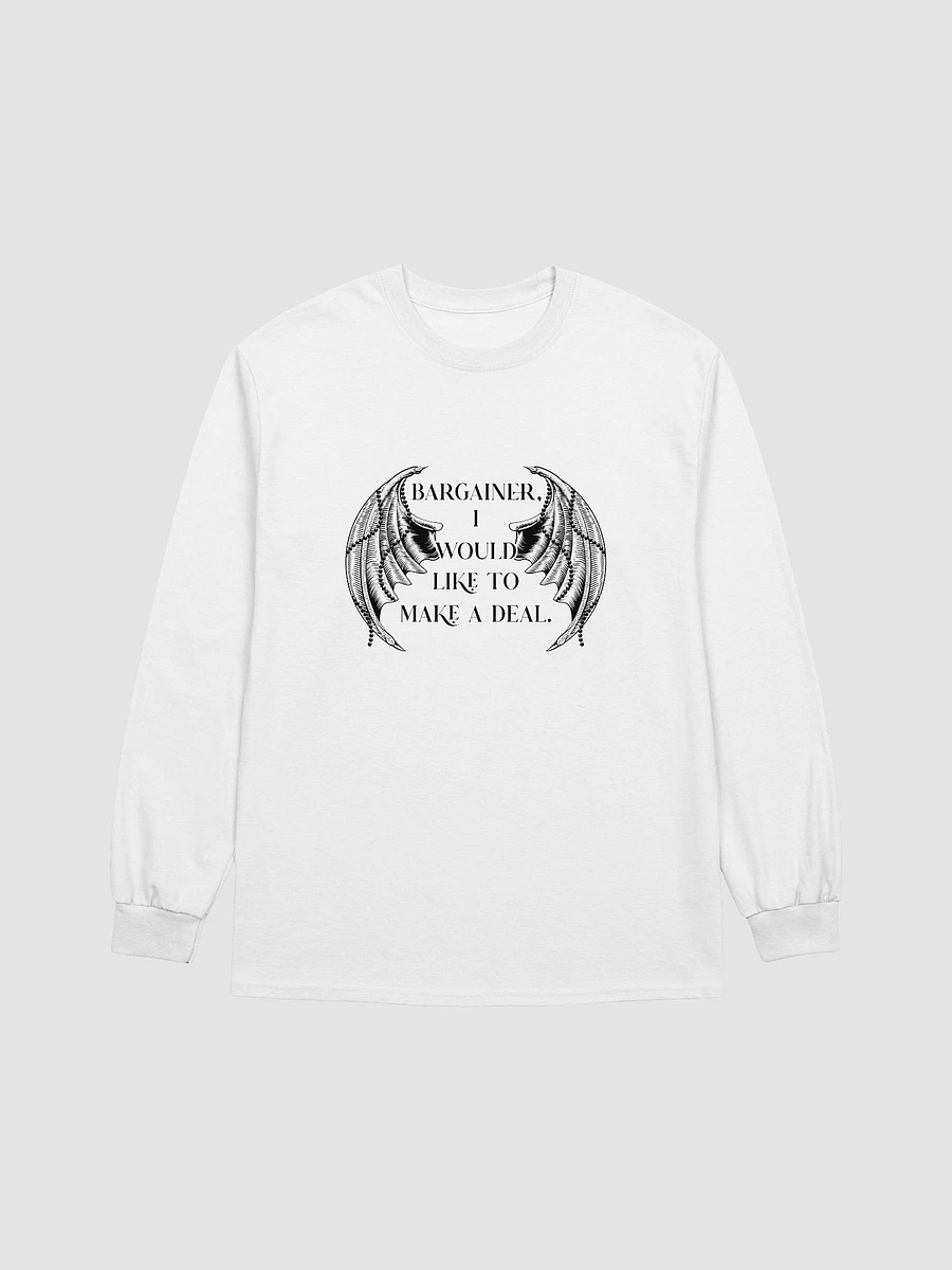 Bargainer Calling Card Cotton Long Sleeve T-Shirt product image (29)