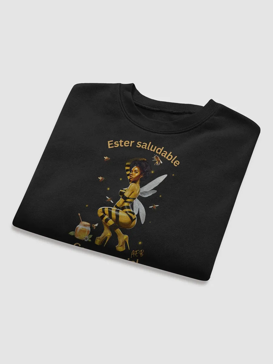 Bee-utiful Honey Stripes Crop Sweatshirt product image (2)