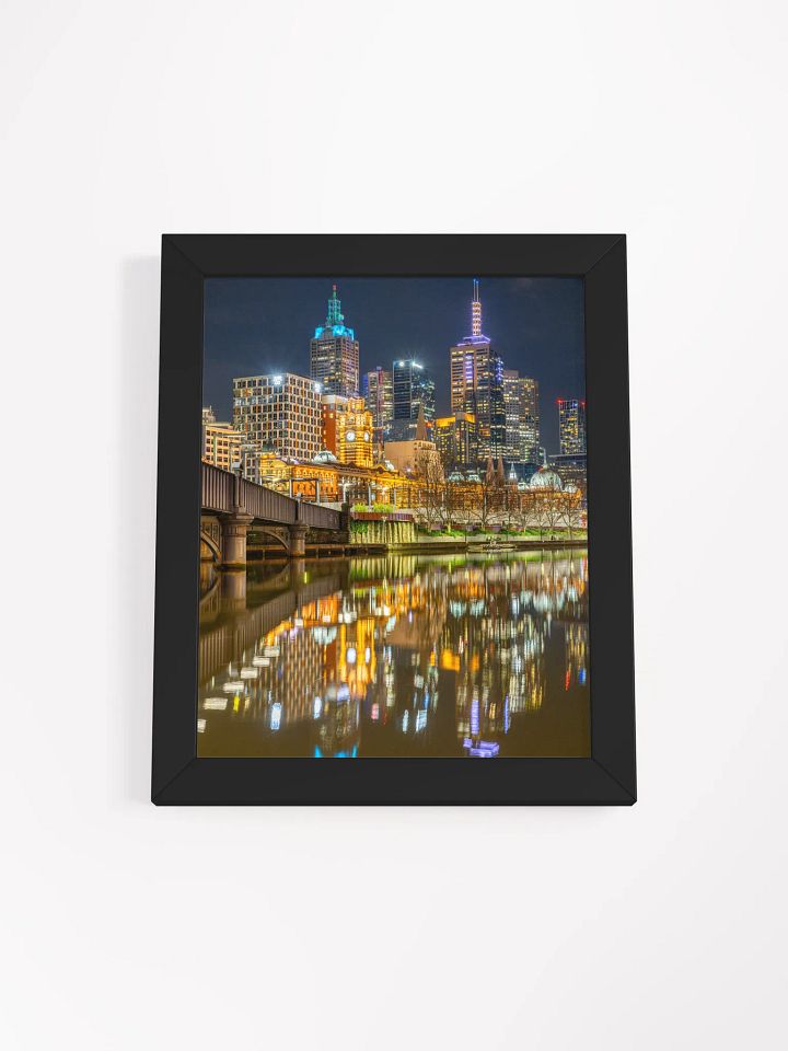 Melbourne at Night | Framed product image (1)