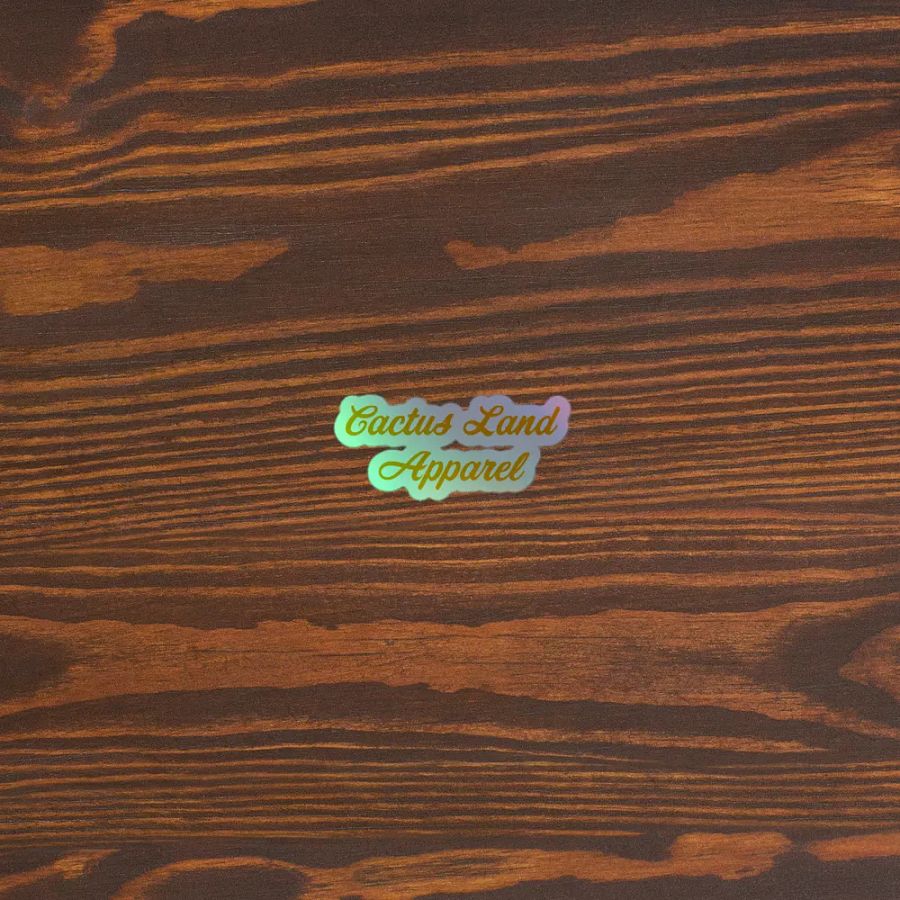Cactus Land Holo Sticker product image (5)