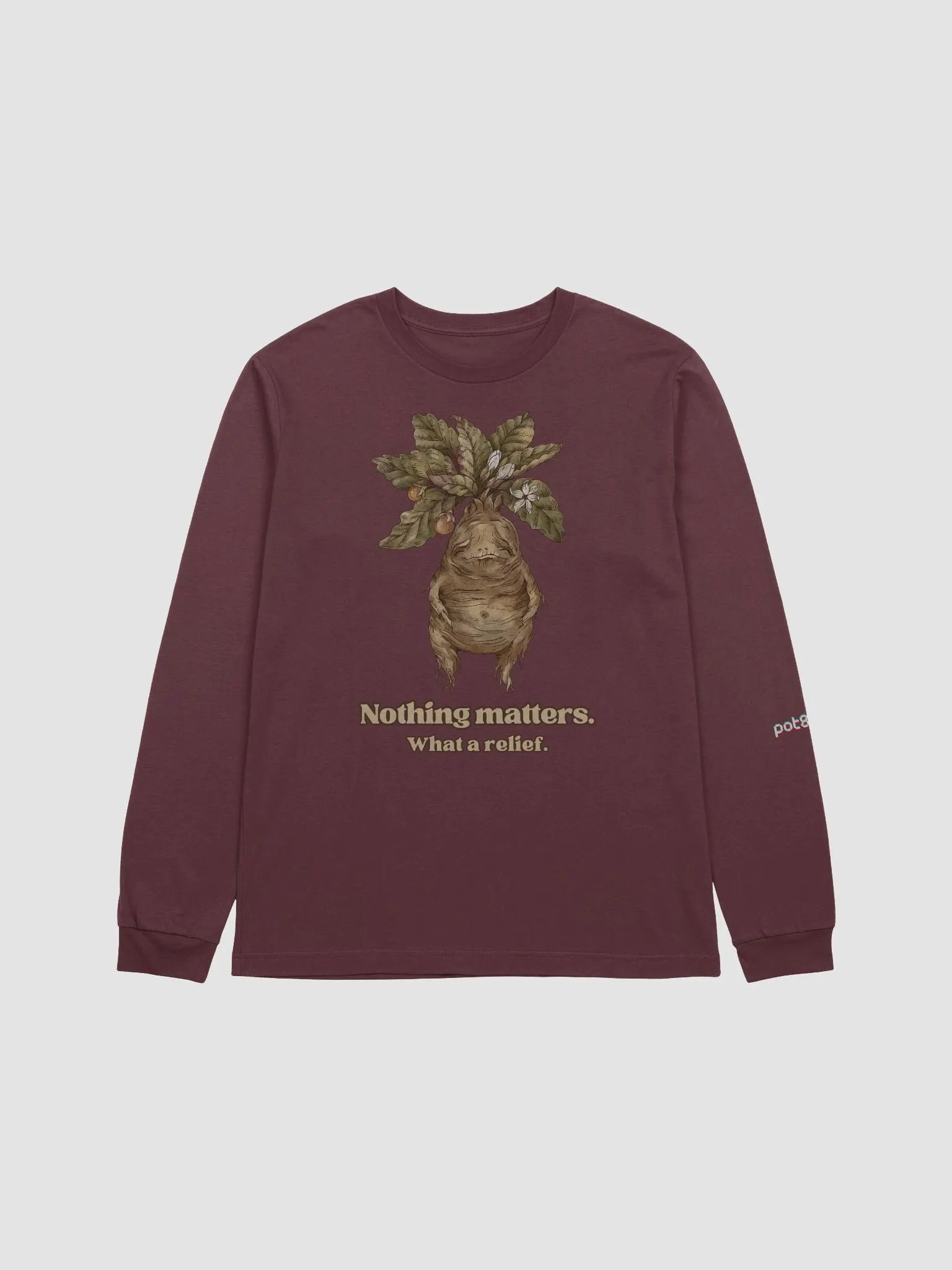 NOTHING MATTERS supersoft long sleeve tee product image (9)