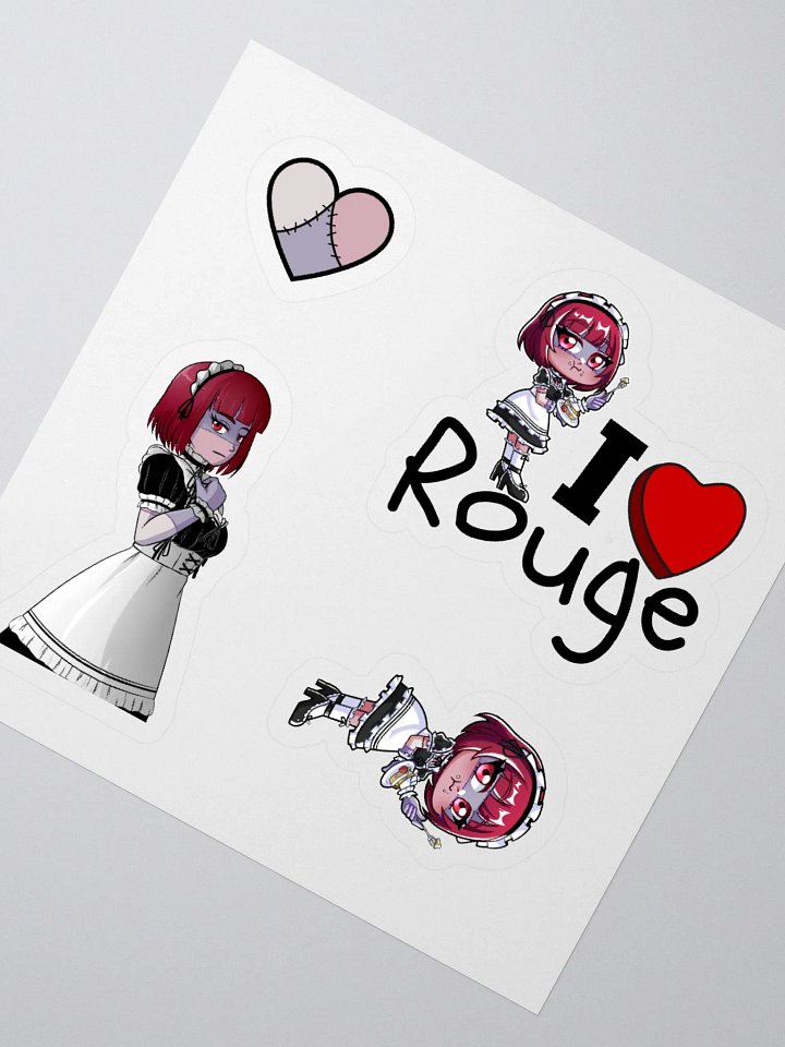 I <3 Rouge Stickers product image (2)