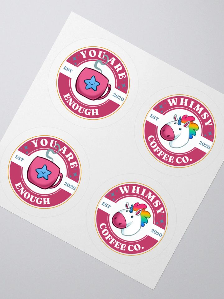 Whimsy Coffee Co Sticker Sheet product image (4)