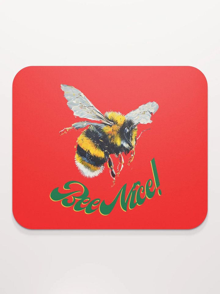Bee Nice! Classic Mouse Pad product image (2)