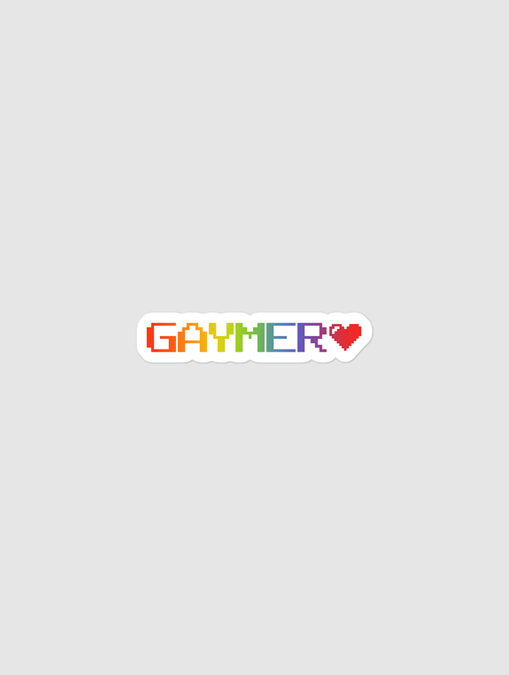 gaymer // sticker product image (1)