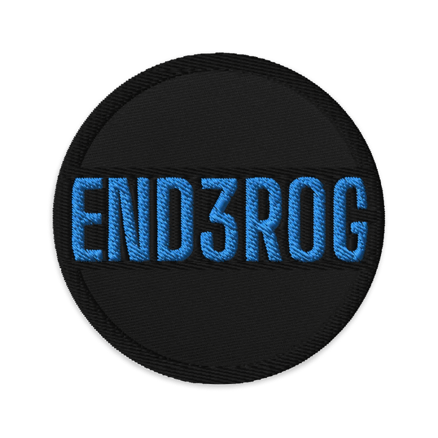 END3ROG Leetspeak Embroidered Patch product image (1)