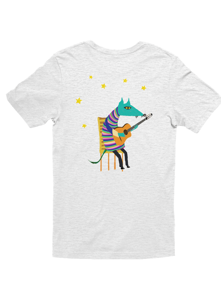 Blue possum with Guitar Graphic Tee product image (15)