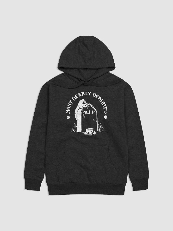 Most Dearly Departed Skull and Tombstone Hoodie product image (1)