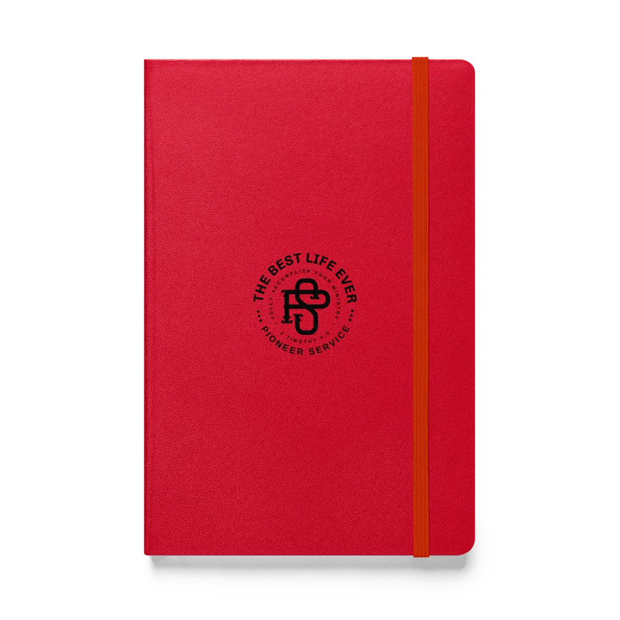 'The Best Life Ever | Pioneer Service' Hardcover Notebook product image (51)