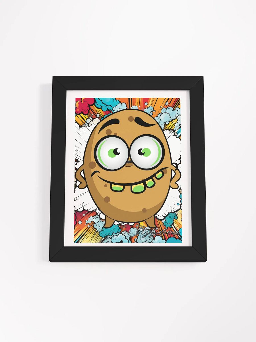Spud-tacular Explosion Cartoon Poster product image (1)