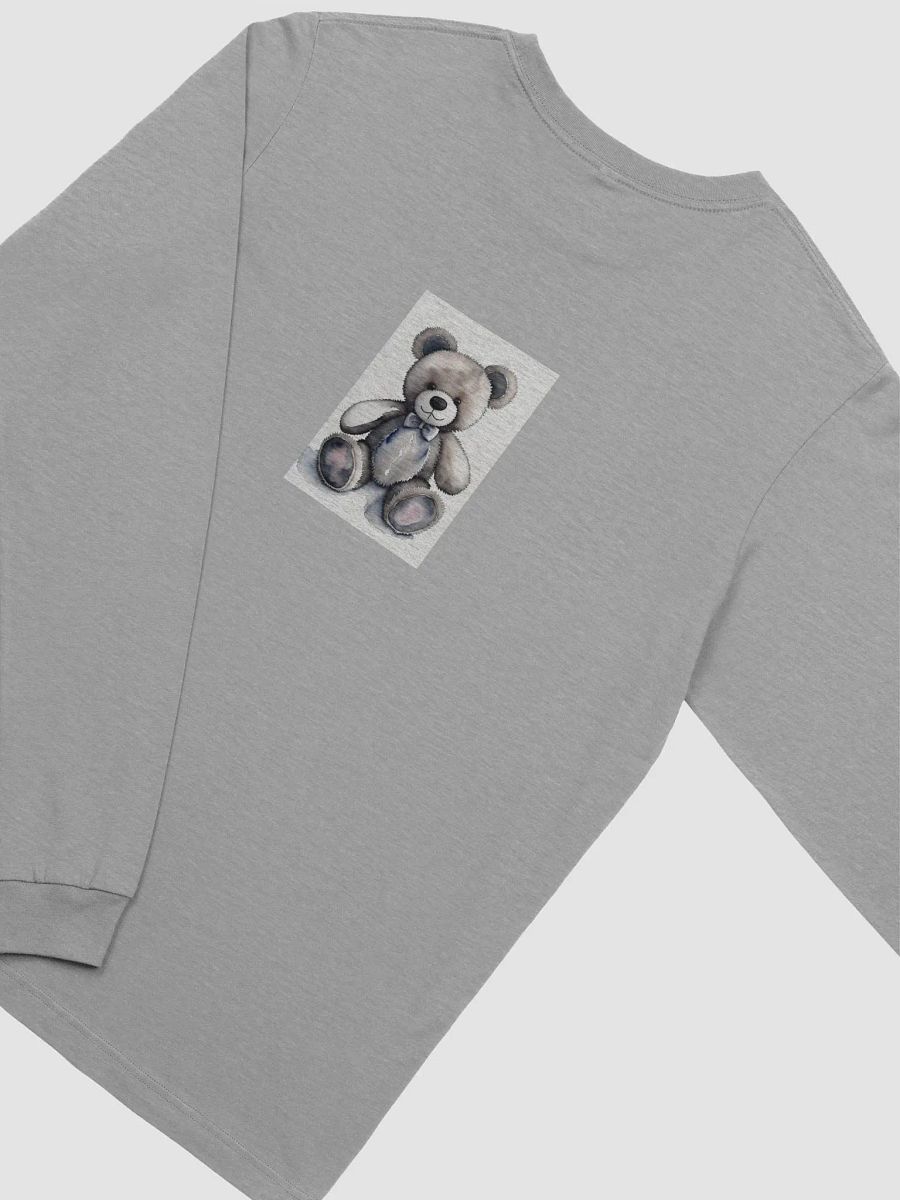 Teddy Bear Watercolor Long Sleeve T-Shirt product image (61)