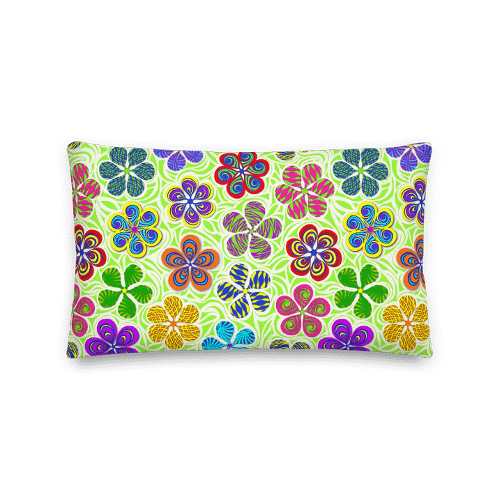 Festive Flowers Premium Pillow product image (5)