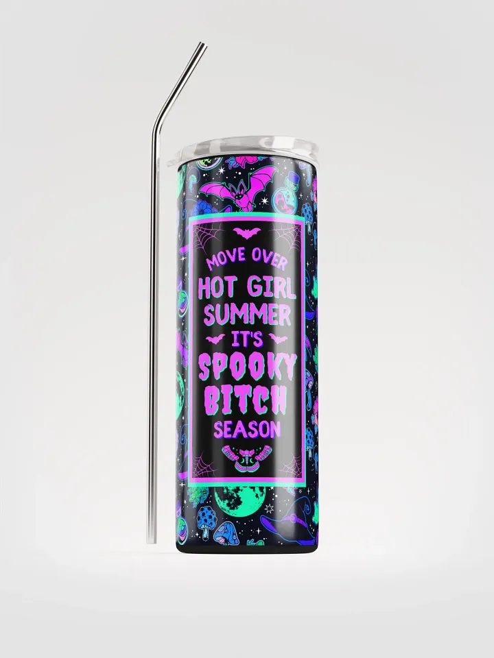 'Spooky B*tch Season' Stainless Steel Tumbler product image (1)