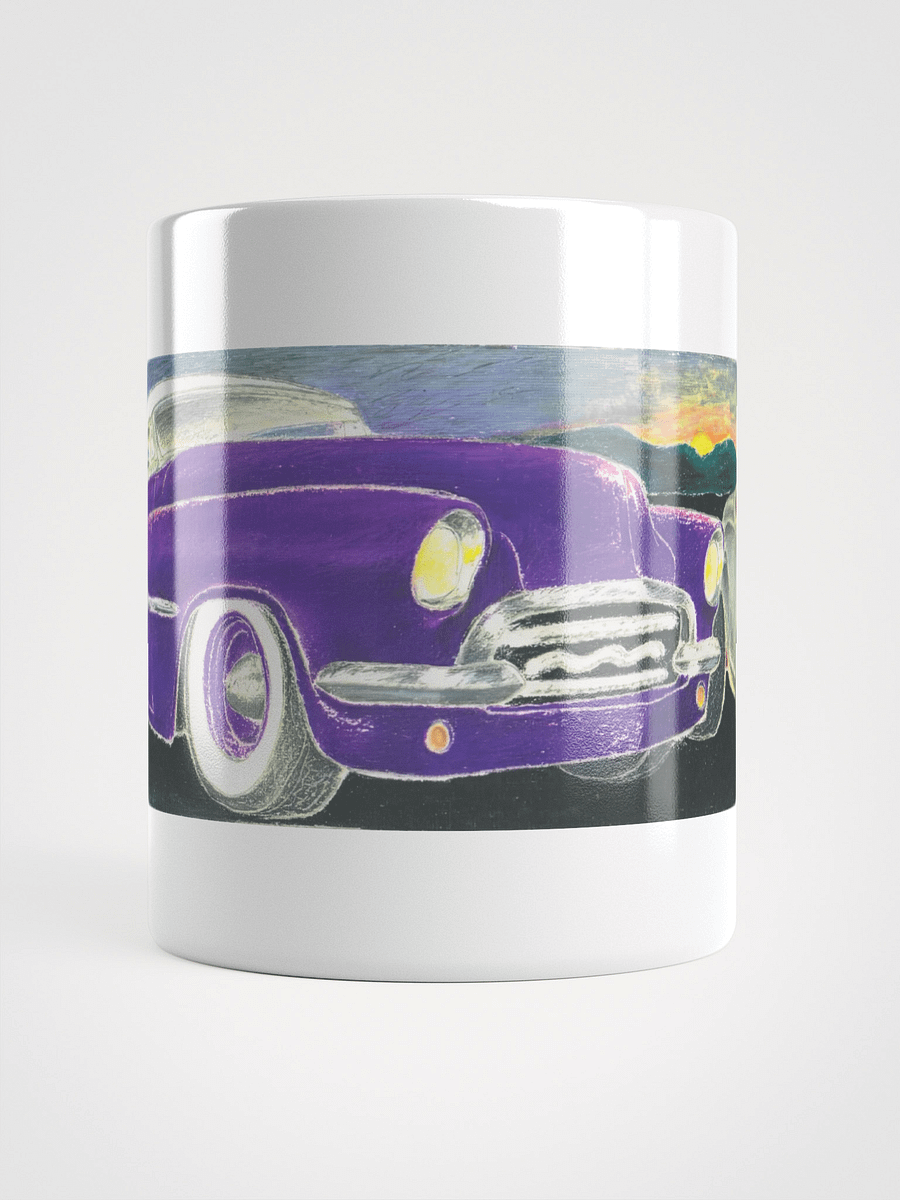 A Century of Rides on White Glossy Mug product image (5)