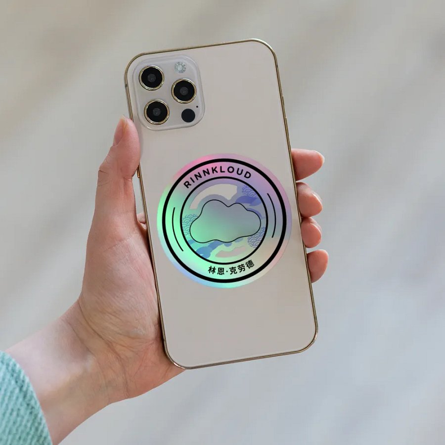RinnKloud Holographic Logo Sticker Set product image (8)
