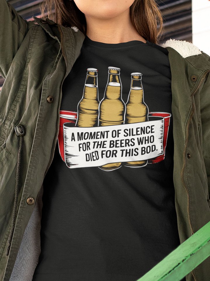 Silence For The Beers T-Shirt product image (1)