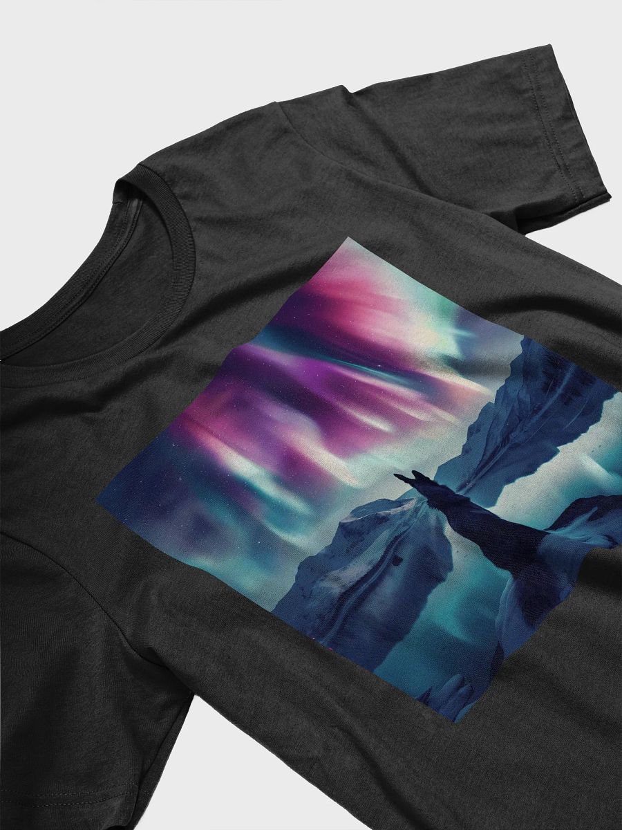 Northern Lights Dog T-Shirt | Magical Night Sky Dog Lover Tee | Perfect Gift for Pet Owners product image (3)