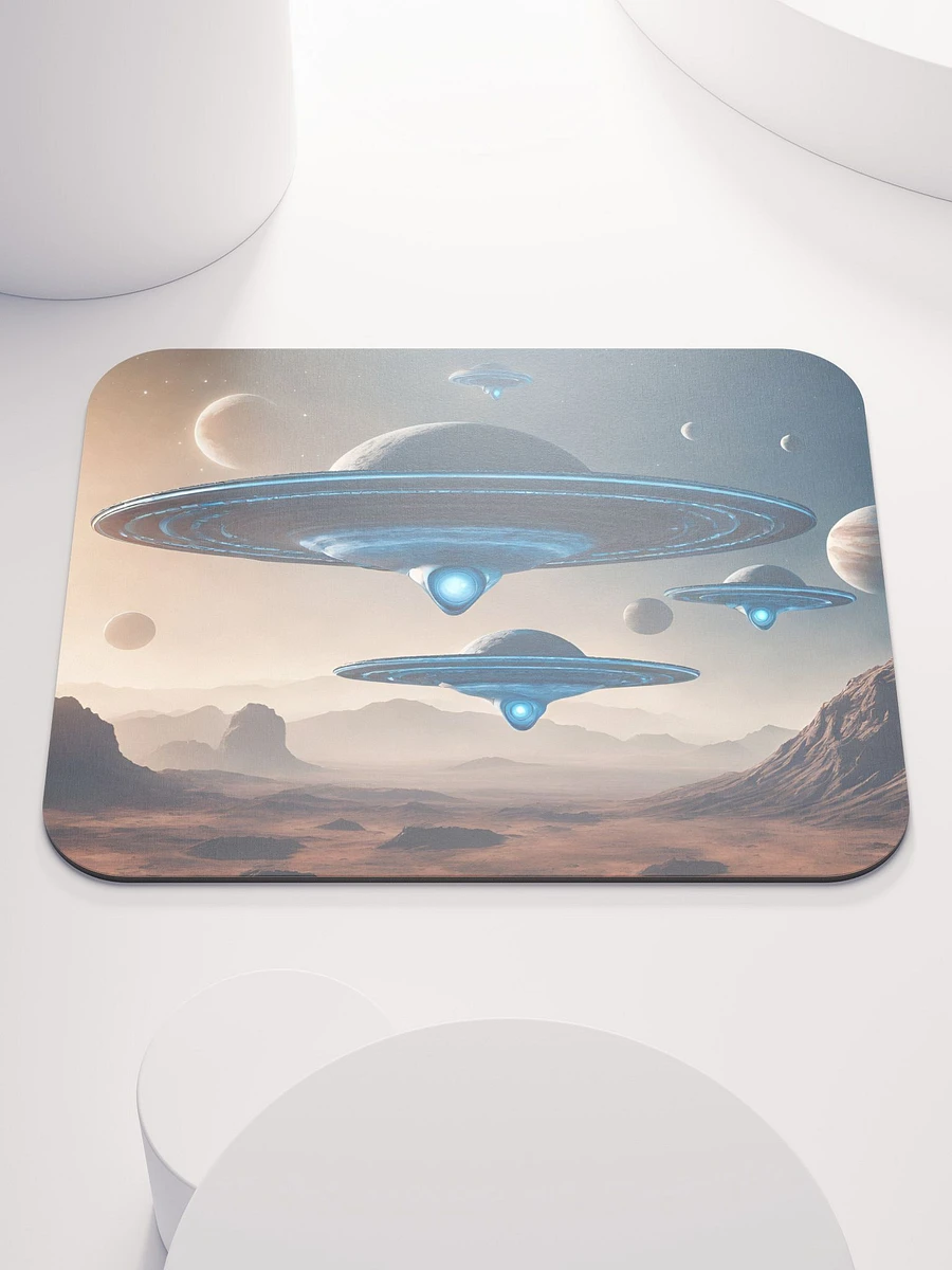Alien Spaceships Mouse Mat product image (3)