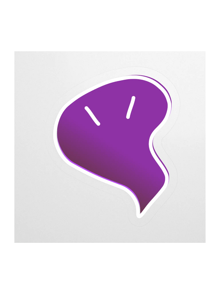 Purple Shadow Sticker product image (1)