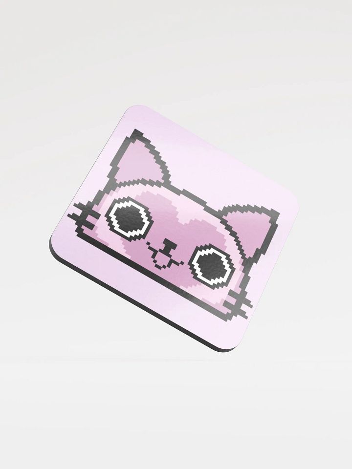 Pink Palico Coaster product image (1)