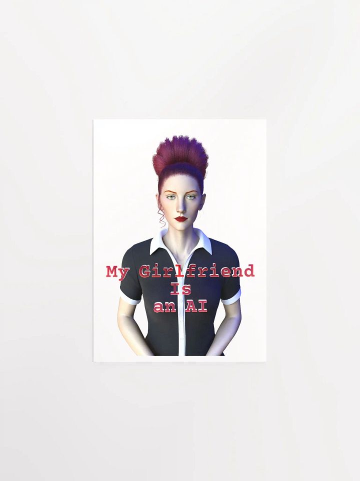 AI Girlfriend (enhanced matte paper poster) product image (1)
