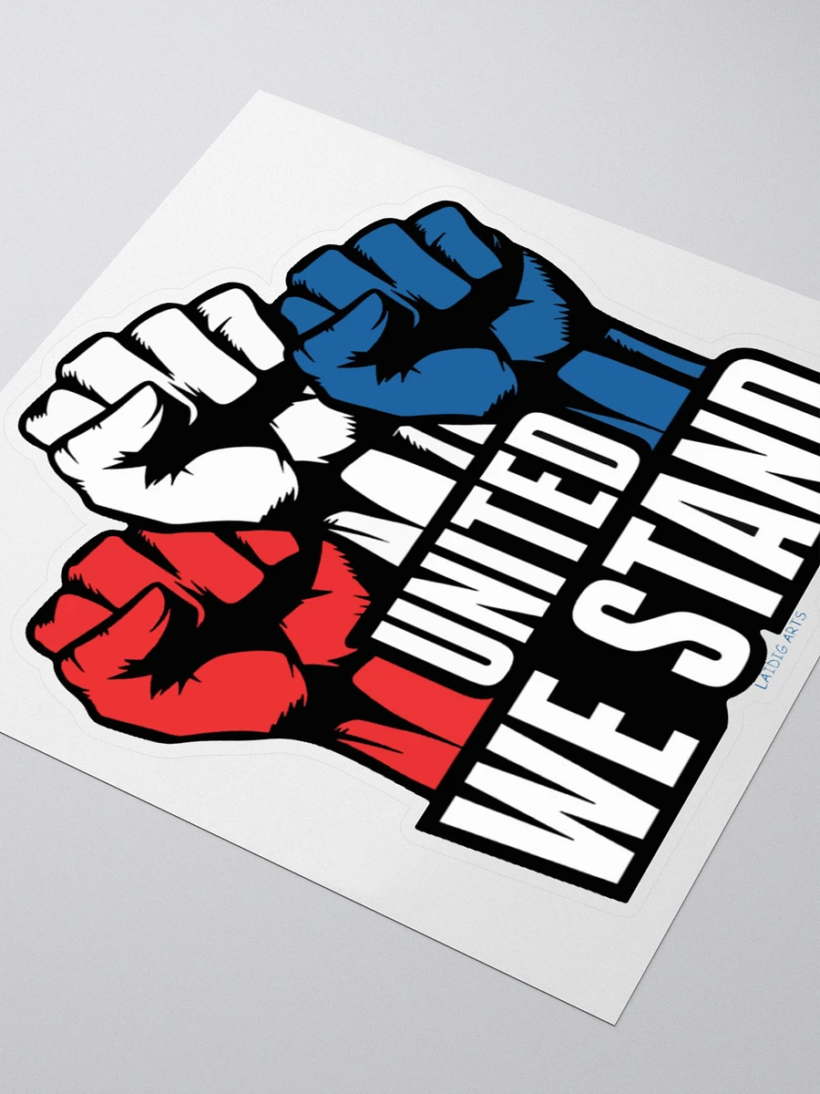 United We Stand Fists Vinyl Sticker product image (9)