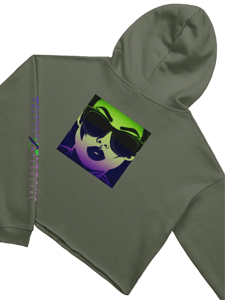 The PASP OG x Barcode Logo Cropped Hoodie product image (4)