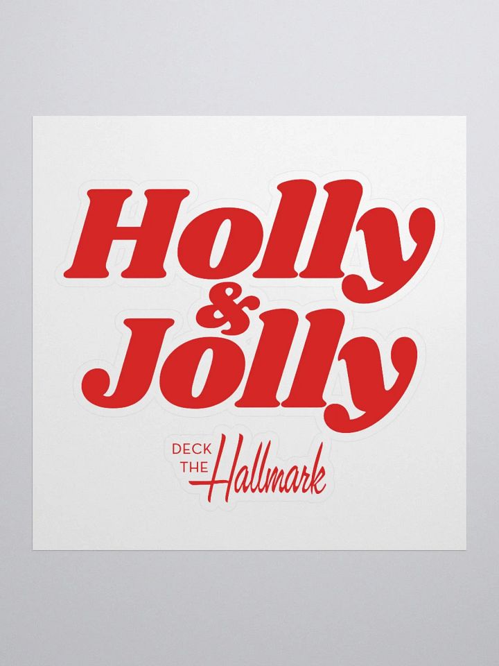 Holly & Jolly Sticker product image (1)