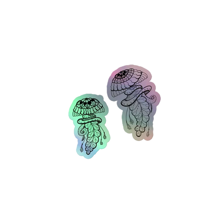 JellyfishHoloStickerSheet product image (1)