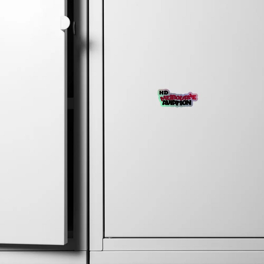 HD Melbourne Aviation Holographic Sticker product image (6)